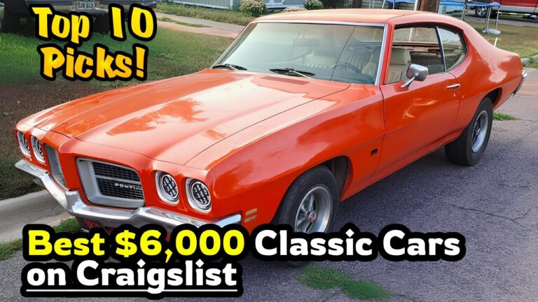 Cars For Sale By Elderly Owners Craigslist: Unearthing Automotive Gems